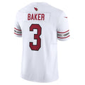 Parkc A.Cardinals #3 Budda Baker Player White Vapor F.U.S.E. Limited Stitched Jerseys