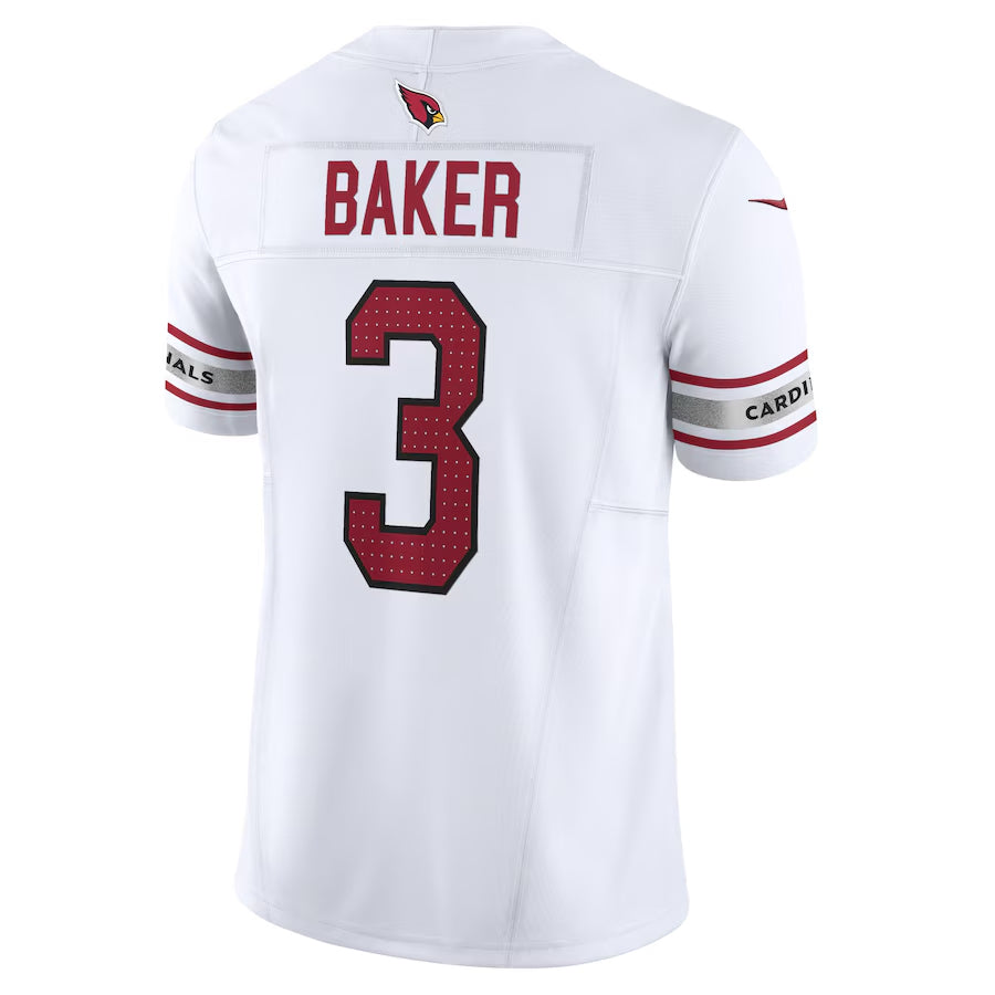 Parkc A.Cardinals #3 Budda Baker Player White Vapor F.U.S.E. Limited Stitched Jerseys