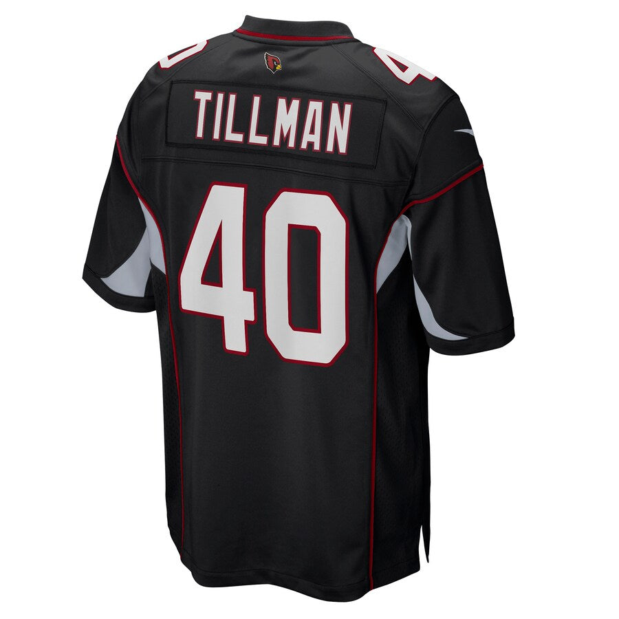 Parkc A.Cardinals #40 Pat Tillman Player Black Alternate Game Stitched Jerseys