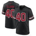 Parkc A.Cardinals #40 Pat Tillman Player Black Game Stitched Jerseys