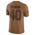 Parkc A.Cardinals #40 Pat Tillman Player Brown Salute To Service Limited Stitched Jerseys