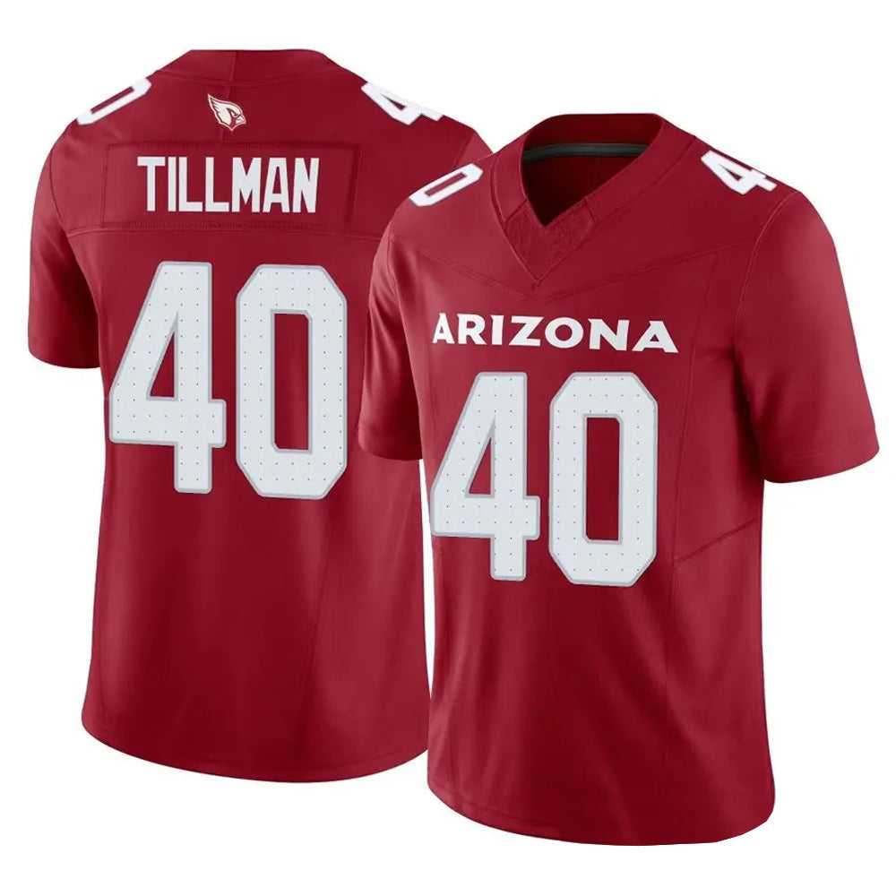 Parkc A.Cardinals #40 Pat Tillman Player Cardinal Vapor F.U.S.E. Limited Stitched Jerseys
