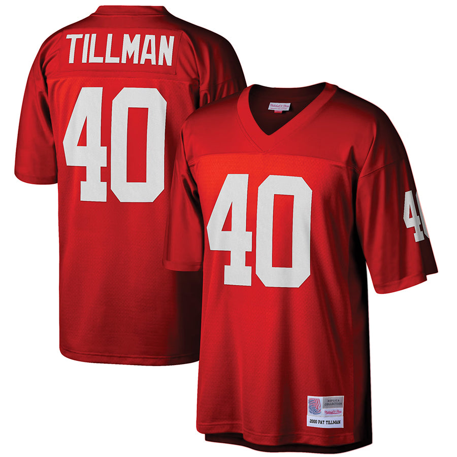 Parkc A.Cardinals #40 Pat Tillman Player Mitchell & Ness Cardinal Legacy Replica Stitched Jerseys