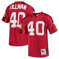 Parkc A.Cardinals #40 Pat Tillman Player Red Mitchell & Ness Cardinal Legacy Replica Stitched Jerseys