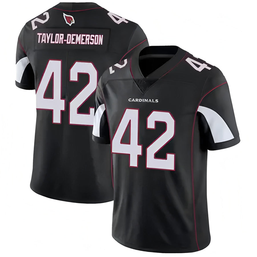 Parkc A.Cardinals #42 Dadrion Taylor-Demerson Player Black Limited Stitched Jerseys