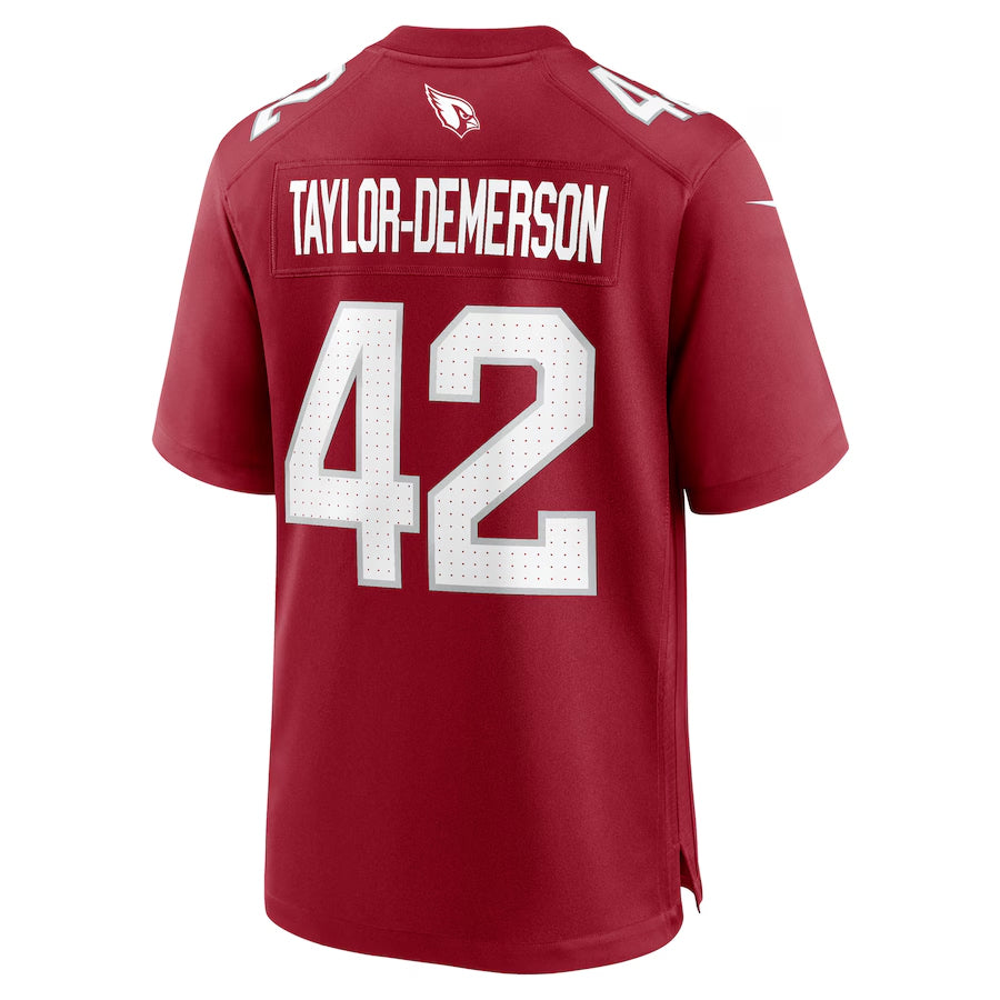 Parkc A.Cardinals #42 Dadrion Taylor-Demerson Player Cardinal Home Game Stitched Jerseys
