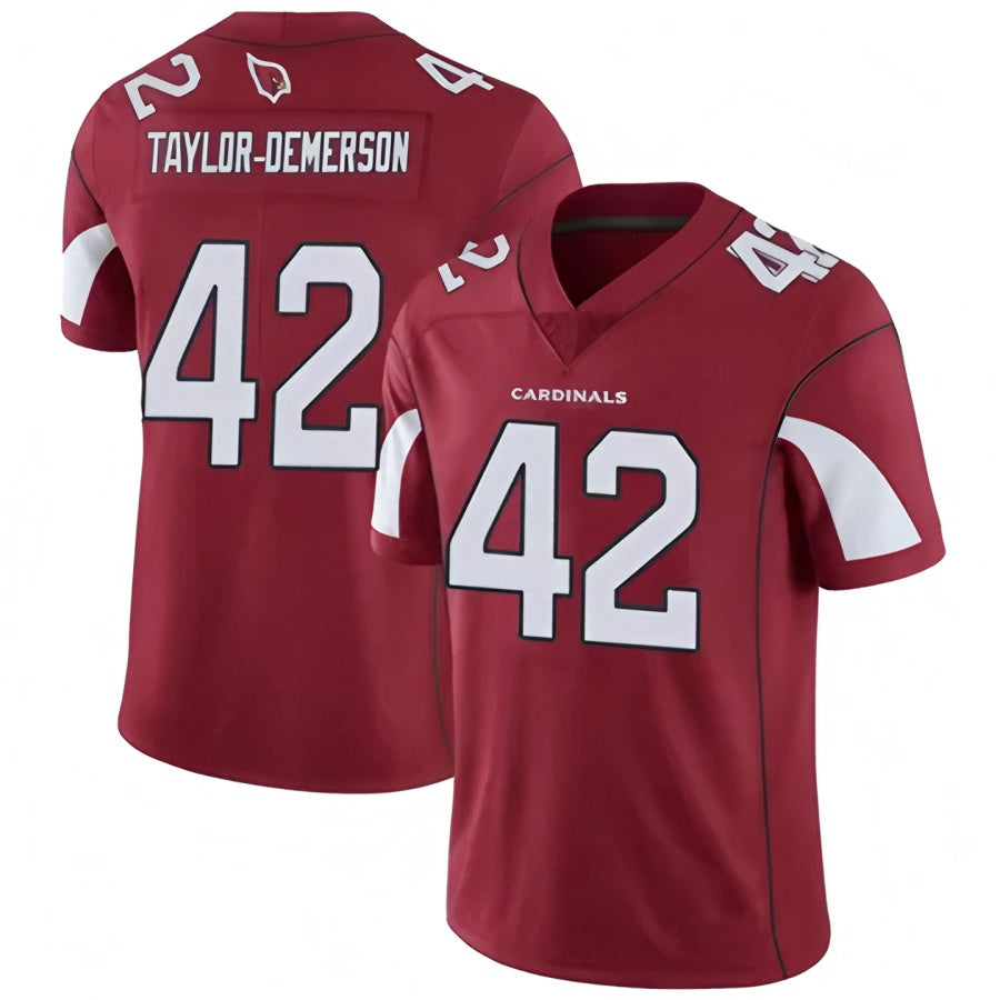 Parkc A.Cardinals #42 Dadrion Taylor-Demerson Player Red Limited Stitched Jerseys