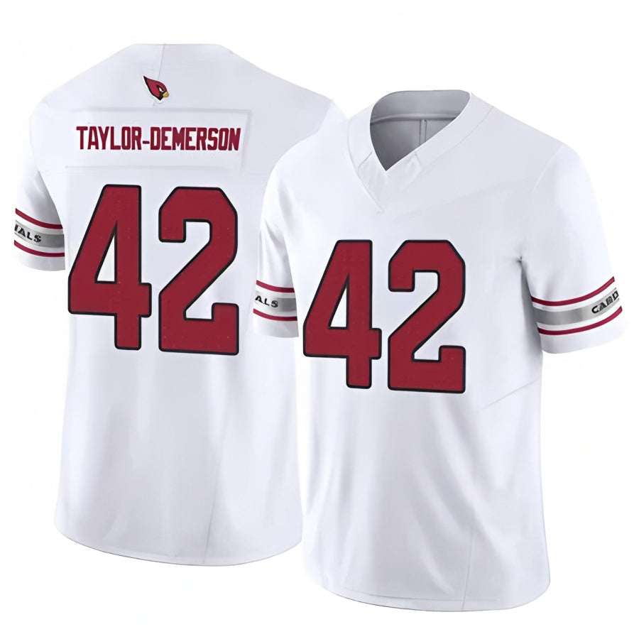 Parkc A.Cardinals #42 Dadrion Taylor-Demerson Player White Limited Stitched Jerseys