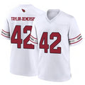 Parkc A.Cardinals #42 Dadrion Taylor-Demerson Player Whtie Home Game Stitched Jerseys