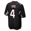 Parkc A.Cardinals #4 Jeremiyah Love Player Black Alternate Game Stitched Jerseys