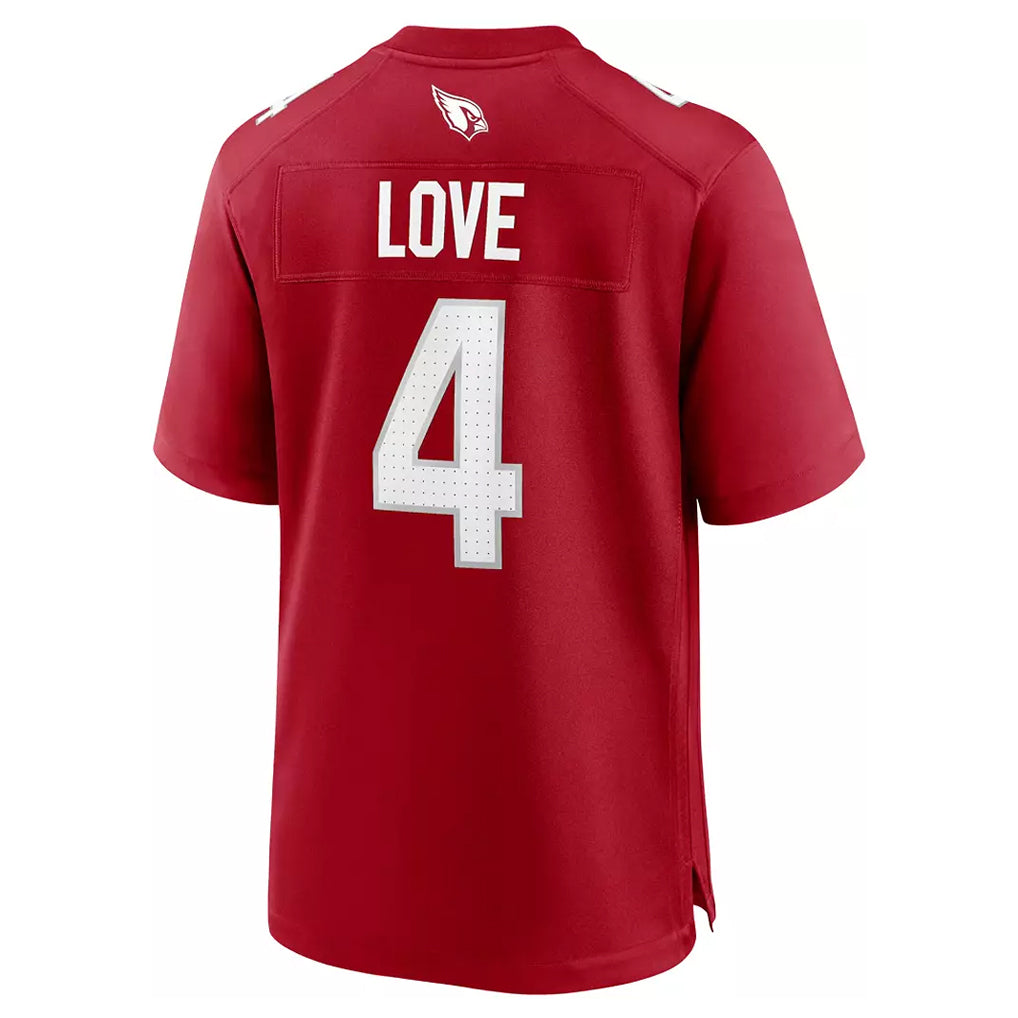 Parkc A.Cardinals #4 Jeremiyah Love Player Cardinal Limited Home Game Stitched Jerseys