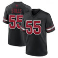 Parkc A.Cardinals #55 Dante Stills Player Black Home Game Stitched Jerseys