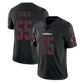 Parkc A.Cardinals #55 Dante Stills Player Black Impact Limited Home Game Stitched Jerseys