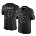 Parkc A.Cardinals #55 Dante Stills Player Black RFLCTV Limited Home Game Stitched Jerseys
