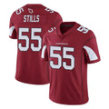 Parkc A.Cardinals #55 Dante Stills Player Cardinal Vapor Limited Home Game  Stitched Jerseys