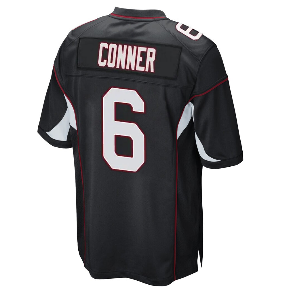 Parkc A.Cardinals #6 James Conner Player Black Home Game Stitched Jerseys