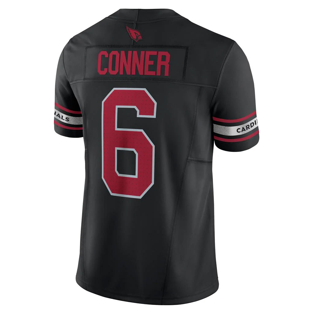 Parkc A.Cardinals #6 James Conner Player Black Vapor F.U.S.E. Limited Stitched Jerseys