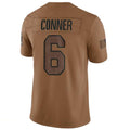 Parkc A.Cardinals #6 James Conner Player Brown Limited Salute To Service Game Stitched Jerseys