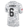 Parkc A.Cardinals #6 James Conner Player Camo Salute to Service Limited Home Stitched Jerseys