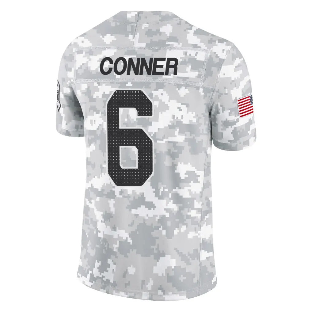 Parkc A.Cardinals #6 James Conner Player Camo Salute to Service Limited Home Stitched Jerseys