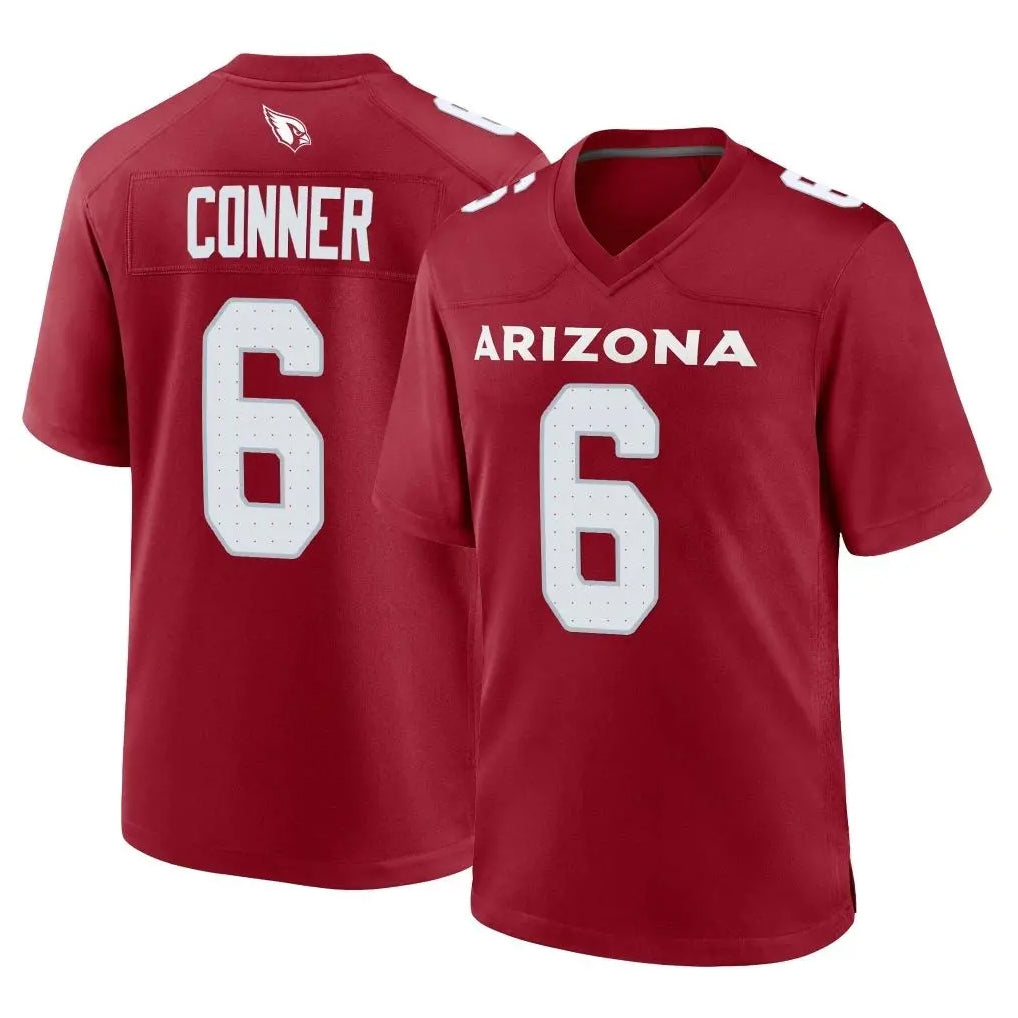 Parkc A.Cardinals #6 James Conner Player Cardinal Limited Home Game Stitched Jerseys