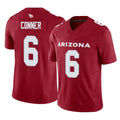 Parkc A.Cardinals #6 James Conner Player Cardinal Vapor F.U.S.E. Limited Home Game Stitched Jerseys