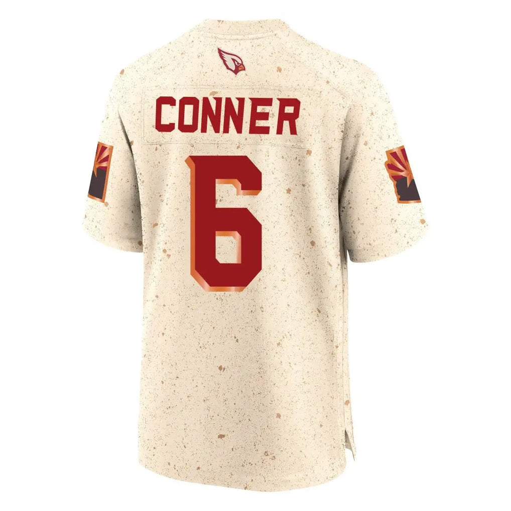 Parkc A.Cardinals #6 James Conner Player Cream Rivalries Collection Game Stitched Jerseys
