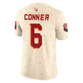 Parkc A.Cardinals #6 James Conner Player Cream Rivalries Collection Vapor Limited Home Game Stitched Jerseys