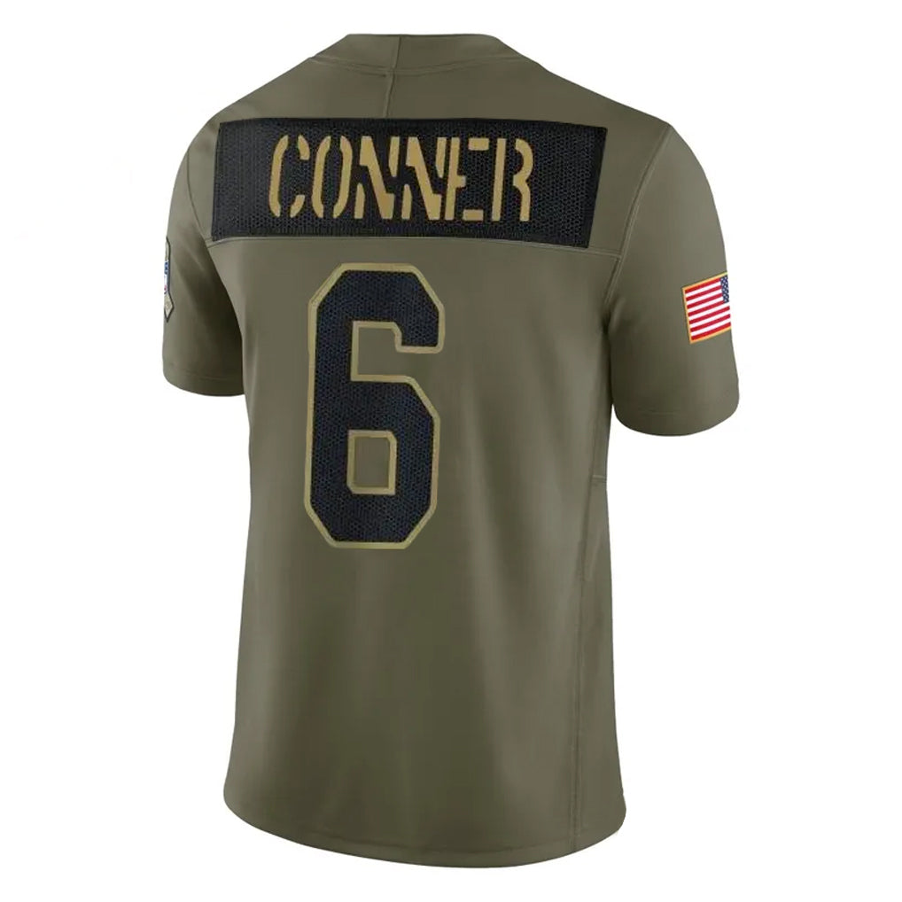 Parkc A.Cardinals #6 James Conner Player Olive Salute To Service Home Game Stitched Jerseys