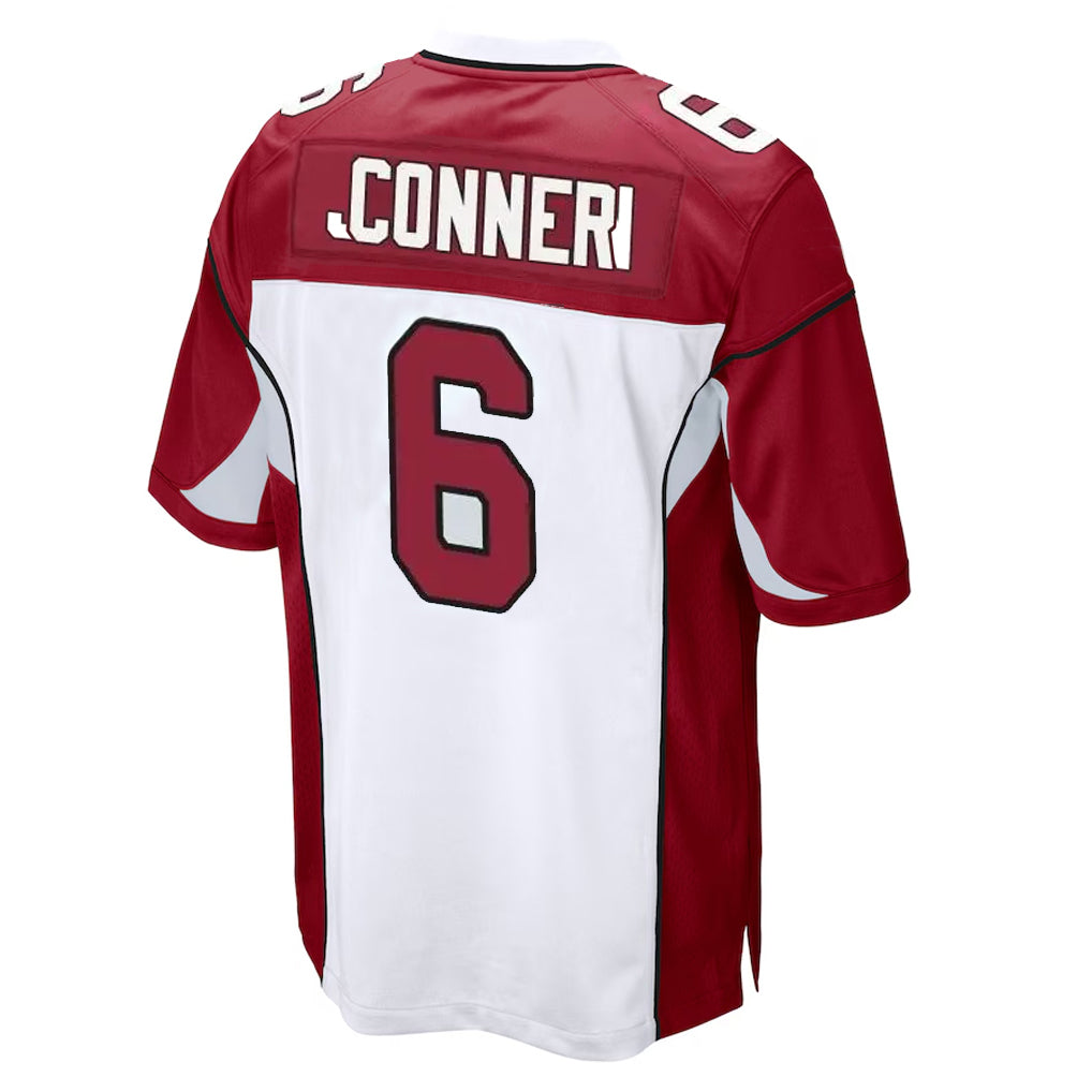 Parkc A.Cardinals #6 James Conner Player White Cardinal Home Game Stitched Jerseys