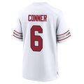Parkc A.Cardinals #6 James Conner Player White Home Game Stitched Jerseys