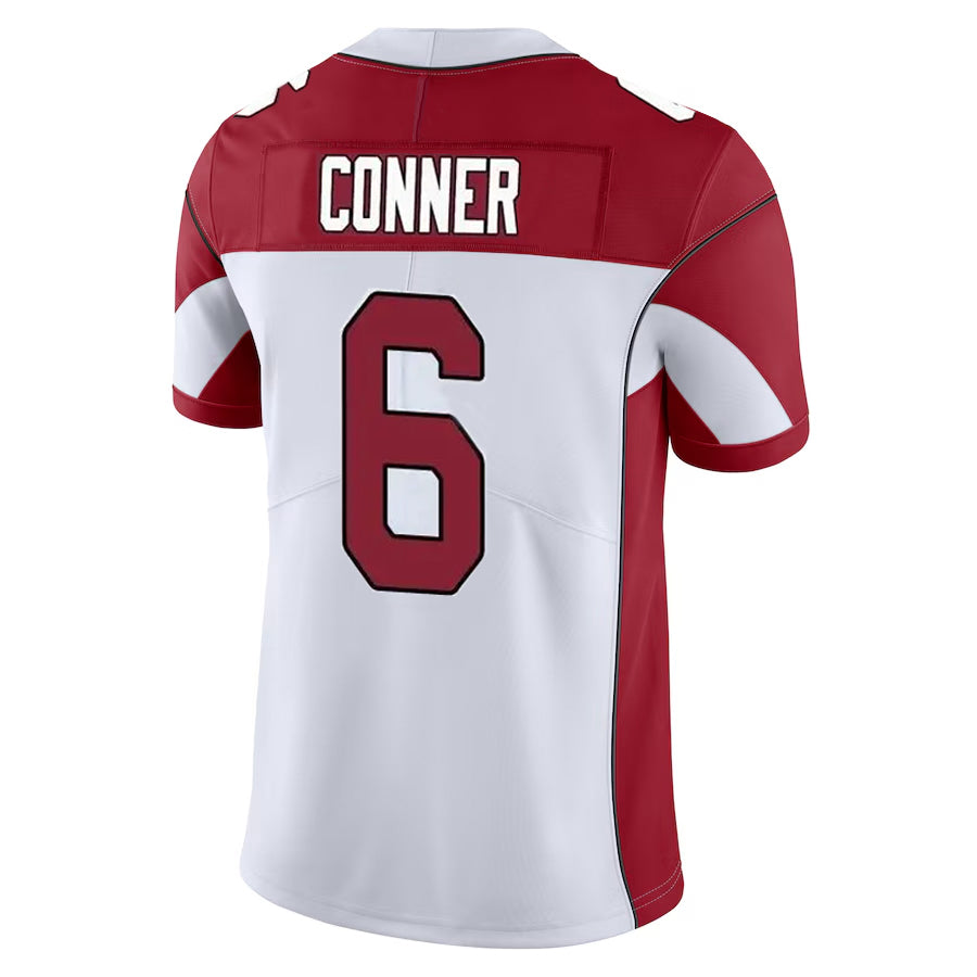 Parkc A.Cardinals #6 James Conner Player White Vapor Limited Home Game Stitched Jerseys