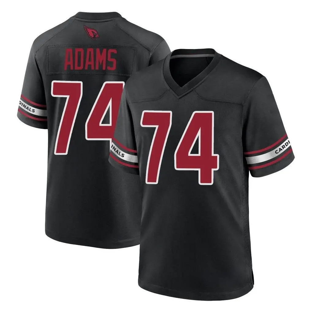 Parkc A.Cardinals #74 Isaiah Adams Player Black Alternate Game Stitched Jerseys