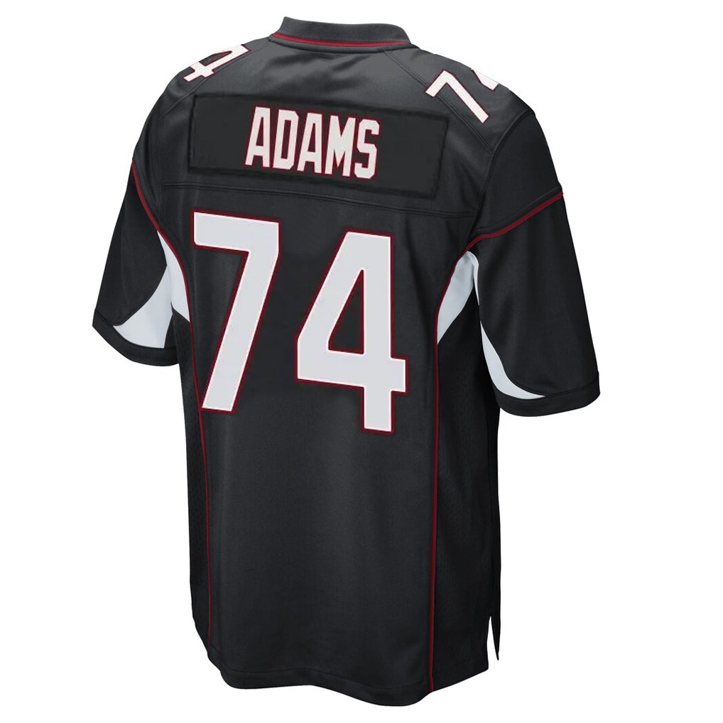 Parkc A.Cardinals #74 Isaiah Adams Player Black Home Game Stitched Jerseys