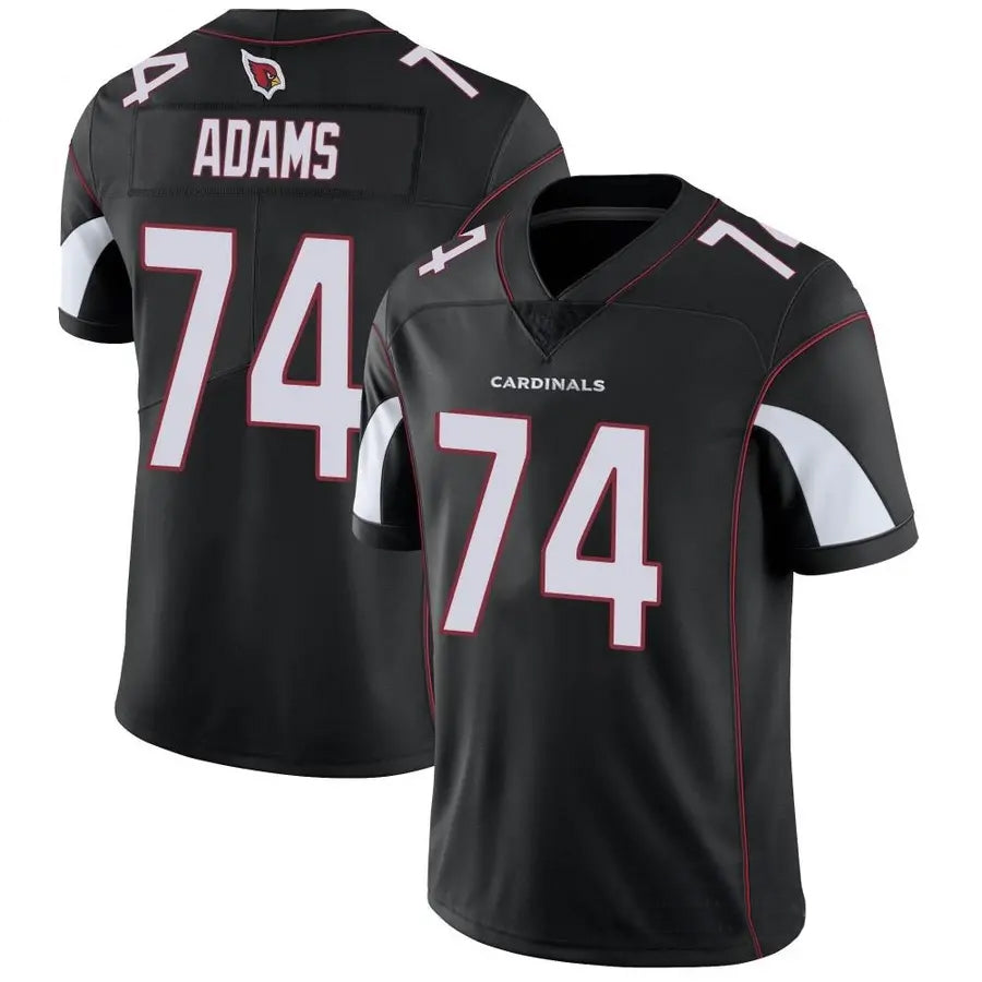 Parkc A.Cardinals #74 Isaiah Adams Player Black Vapor Limited Stitched Jerseys