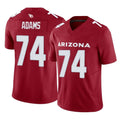Parkc A.Cardinals #74 Isaiah Adams Player Cardinal Vapor F.U.S.E. Limited Home Game Stitched Jerseys