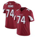 Parkc A.Cardinals #74 Isaiah Adams Player Cardinal Vapor Limited Home Game  Stitched Jerseys