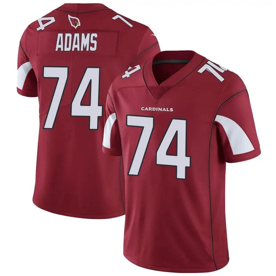 Parkc A.Cardinals #74 Isaiah Adams Player Red Game Stitched Jerseys