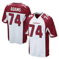 Parkc A.Cardinals #74 Isaiah Adams Player White Home Game Stitched Jerseys