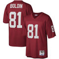 Parkc A.Cardinals #81 Anquan Boldin Player Mitchell & Ness Cardinal Legacy Replica Stitched Jerseys