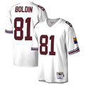 Parkc A.Cardinals #81 Anquan Boldin Player Mitchell & Ness White Legacy Replica Stitched Jerseys