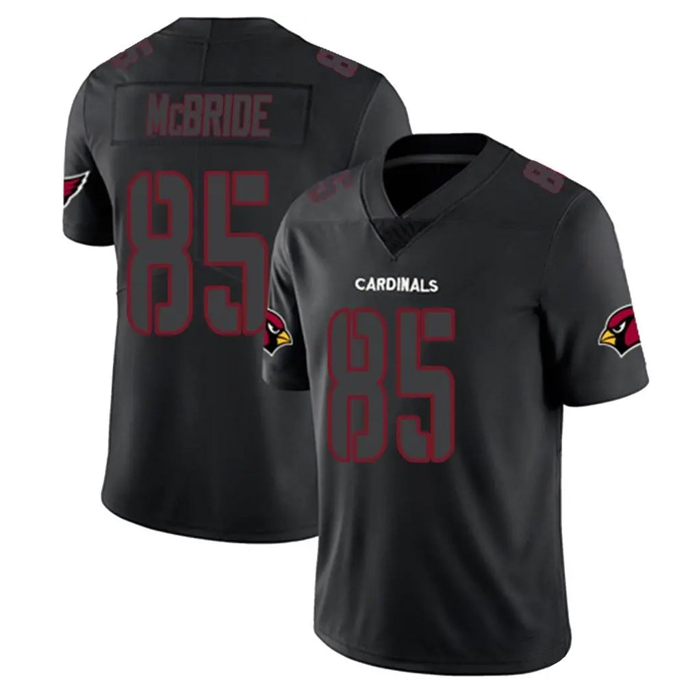 Parkc A.Cardinals #85 Trey McBride Player Black Impact Limited Home Game Stitched Jerseys