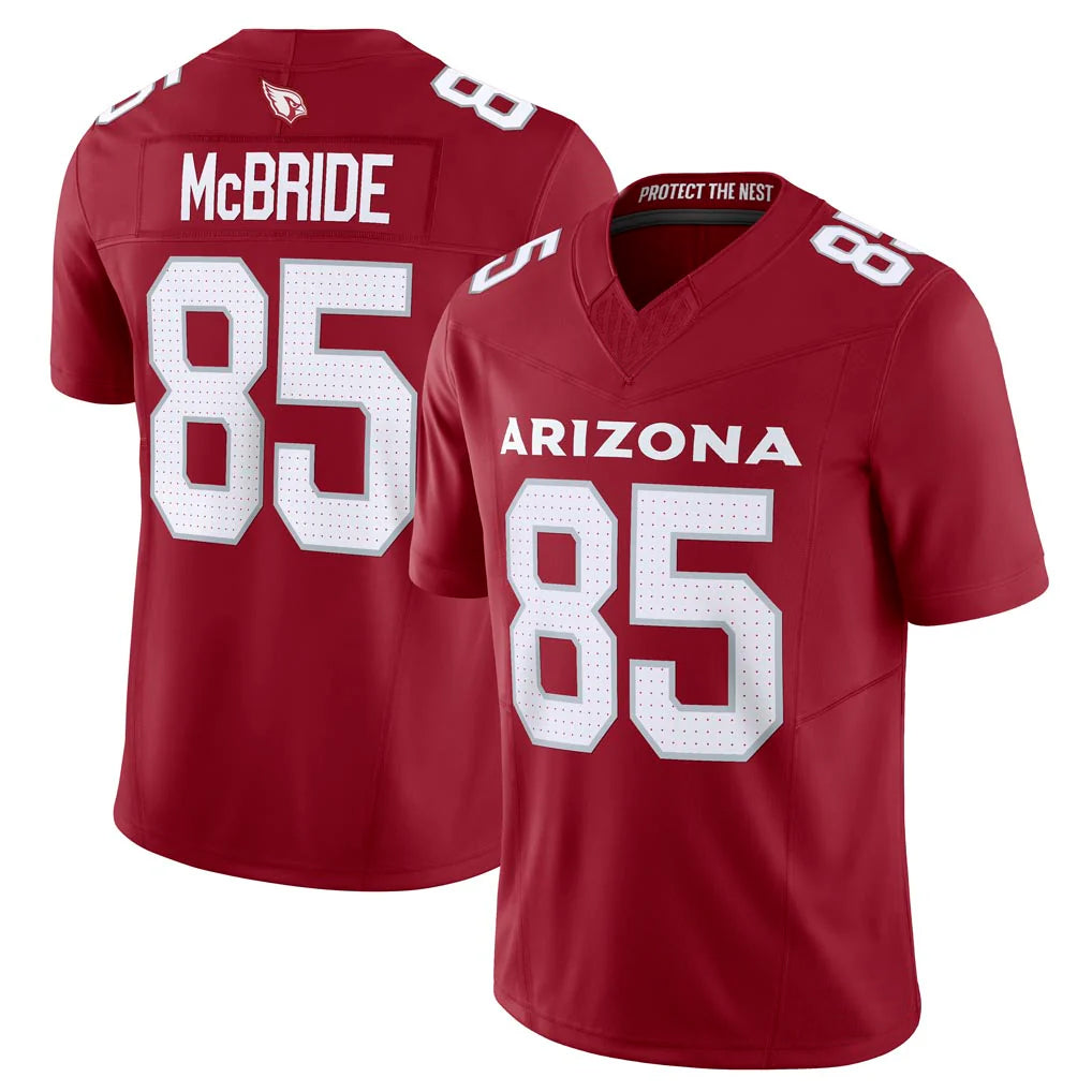 Parkc A.Cardinals #85 Trey McBride Player Cardinal Vapor F.U.S.E. Limited Stitched Jerseys
