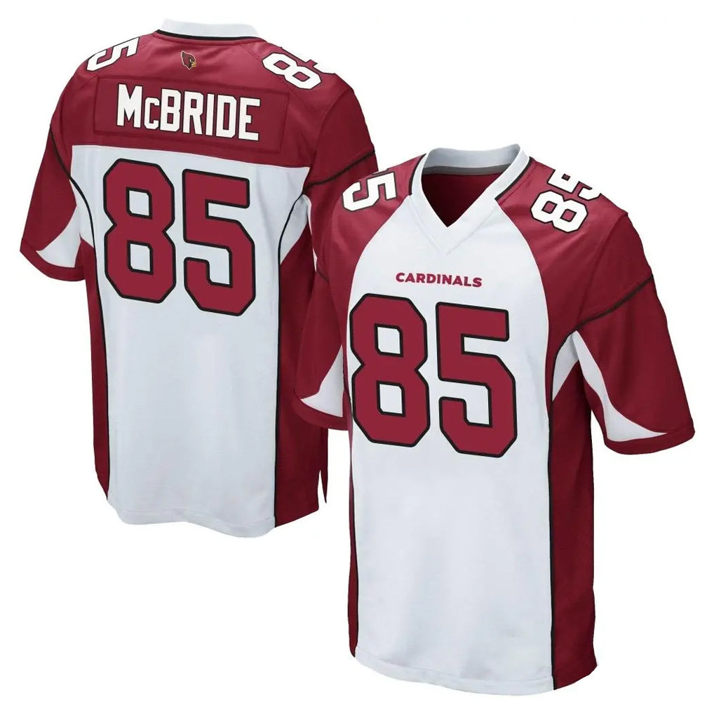 Parkc A.Cardinals #85 Trey McBride Player White Cardinal Home Game Stitched Jerseys