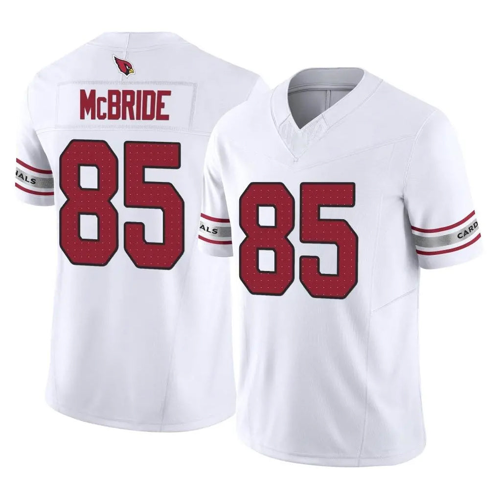 Parkc A.Cardinals #85 Trey McBride Player White Vapor F.U.S.E. Limited Home Game Stitched Jerseys