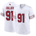 Parkc A.Cardinals #91 L.J. Collier Player White Game Home Stitched Jerseys
