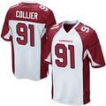 Parkc A.Cardinals #91 L.J. Collier Player White Game Stitched Jerseys