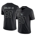 Parkc A.Cardinals #97 Walter Nolen III Player Black RFLCTV Limited Home Game Stitched Jerseys