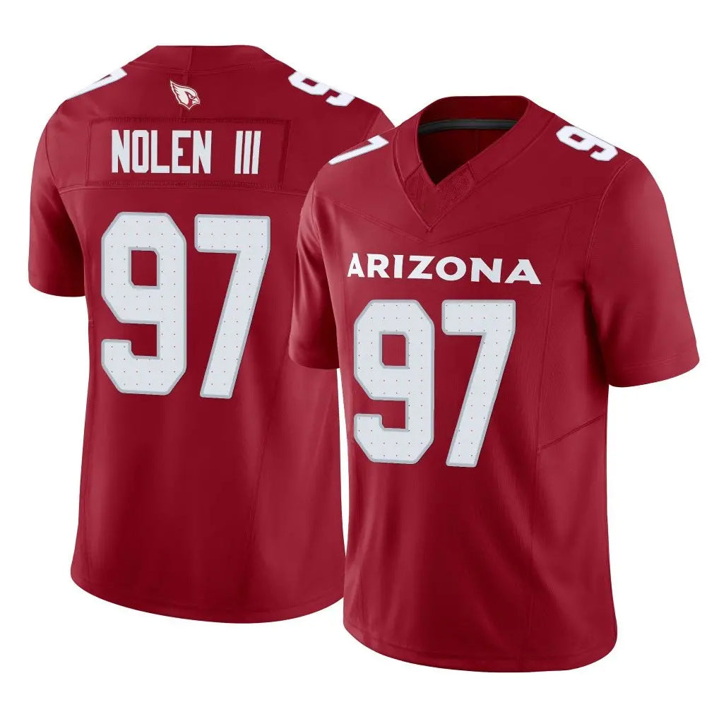 Parkc A.Cardinals #97 Walter Nolen III Player Cardinal Vapor F.U.S.E. Limited Home Game Stitched Jerseys