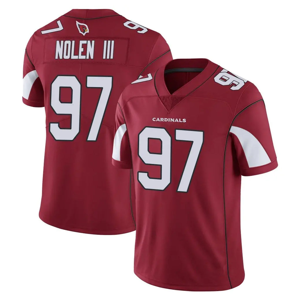 Parkc A.Cardinals #97 Walter Nolen III Player Cardinal Vapor Limited Home Game  Stitched Jerseys